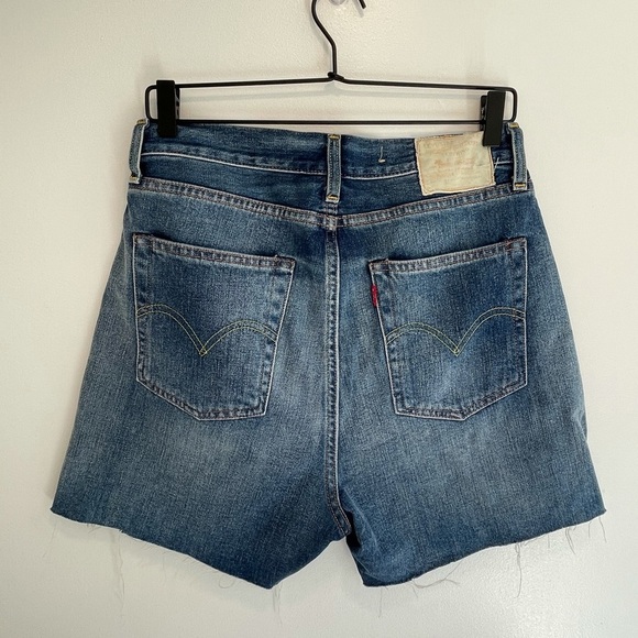 Levis Big E High Waist Shorts Size 29 - Picture 2 of 11